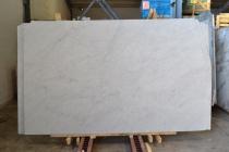 White Carrara Leather 3cm Size 101x65 Lot# M82706